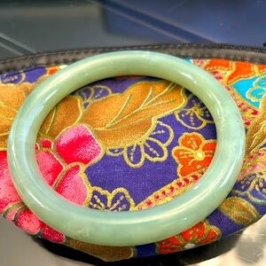 Jade bangle bracelet